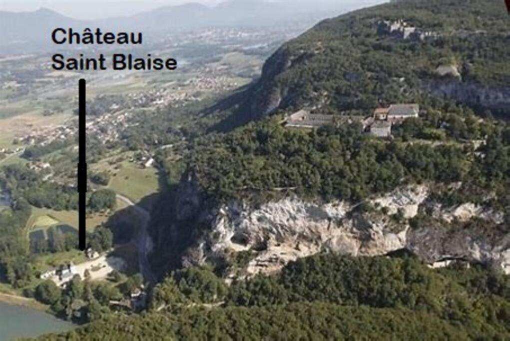 Au Chateau Saint Blaise Virignin Exterior photo
