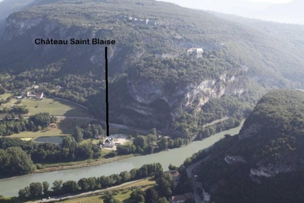Au Chateau Saint Blaise Virignin Exterior photo